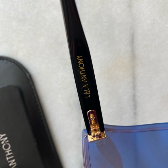 Lala anthony collection cat eye oversized sunglasses RARE - Picture 8 of 8